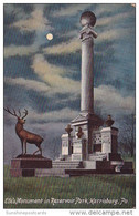 Pennsylvania Harrisburg Elk's Monument In Reservoir Park - Harrisburg