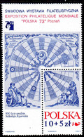 POLAND 1972 POLSKA '73 Exhibition  Block  MNH / ** . Michel Block 52 - Blokken & Velletjes