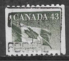 Canada 1992. Scott #1395 (U) Flag - Markenrollen