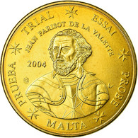 Malte, Fantasy Euro Patterns, 50 Euro Cent, 2004, SPL, Laiton - Private Proofs / Unofficial