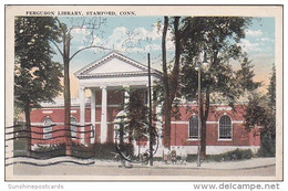 Connecticut Stamford Ferguson Library 1928 - Stamford