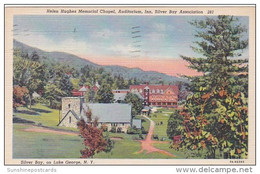 New York Lake George Hele Hughes Chapel Auditorium Inn Silver Bay Assocation 1946 - Lake George