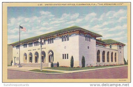 Florida Clearwater United States Post Office The Springtine City 1953 - Clearwater