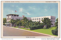 Florida Palm Beach Ocean View Hotel Facing The Ocean 1949 - Palm Beach