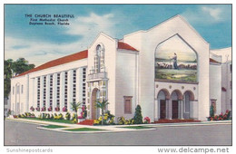 Florida Daytona Beach The Church Beautiful First Methodist Church 1953 - Daytona