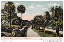 Palmetto Row South Beach Street Daytona Florida 1919 - Daytona