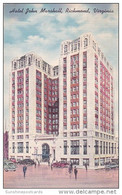 Virginia Richmond Hotel John Marshall 1951 - Richmond