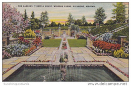 Virginia Richmond The Gardens Virginia House Windsor Farms 1940 - Richmond