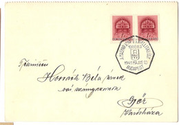 Hungary - A Magyar Ipar Es Kiallitasugy - 100 Eves 1941 - Commemorative Sheets