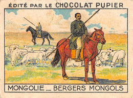 PIE-FO-21-3520 : EDITION DU CHOCOLAT PUPIER. LA MONGOLIE. BERGERS MONGOLS - Mongolei