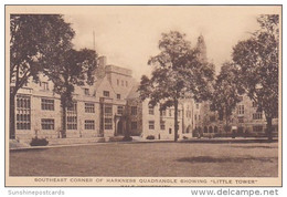 Connecticut New Haven Southeast Corner Of Harkness Quadrangle Showing Little Tower Yale University - New Haven