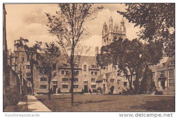 Connecticut New Haven Branford Court Looking Toward Graham Tower Yale University - New Haven