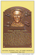 John Joseph Evers National Baseball Hall Of Fame & Museum  Cooperstown New York - Baseball
