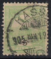 Košice KASSA Postmark TURUL Crown 1905 Hungary Czechoslovakia SLOVAKIA - Abaúj Torna County KuK K.u.K  5 Fill - ...-1918 Prefilatelia