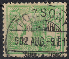 POZSONY BRATISLAVA Postmark TURUL Crown 1902 Hungary SLOVAKIA Czechoslovakia Prešporská County - KuK K.u.K  5 F - ...-1918 Prephilately