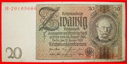 * REICHSBANKNOTE: GERMANY ★ 20 MARK 1929! N 29165666 LOW START ★ NO RESERVE! - 20 Mark