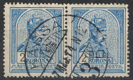 KASSA Košice TURUL King Emperor Franz Joseph 1917 Hungary SLOVAKIA Czechoslovakia KuK Abaúj Torna County 2K - ...-1918 Prefilatelia