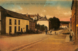 034 956 - CPA - Belgique - Messancy - Route De Longwy - Pens. Des Soeurs Francisc - Messancy