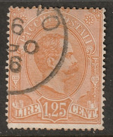 Italy 1884 Sc Q5 Sa PP5 Yt CP5 Parcel Post Used - Postpaketten