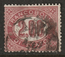 Italy 1875 Sc O6 Sa Serv6 Yt 6 Official Used - Dienstmarken