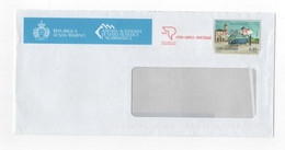 San Marino, 2013, Europa-Marke 0,85 € Auf Brief, Einzelfrankatur, Echt Gelaufen - Briefe U. Dokumente