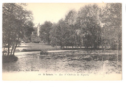 CPA 83 S2.5T ZACHARIE  LAC ET CHATEAU DE SAPORTA - Brignoles