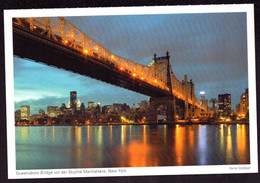 AK 001060 USA - New York City - Queensboro Bridge Vor Der Skyline Manhattans - Bridges & Tunnels