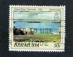 462 Bermuda 1987 Scott #517 Used "Offers Welcome" - Bermudes