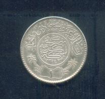 SAUDI ARABIA / 1354 / ONE RIAL / SILVER COIN / KING ABDULLAZIZ - Arabia Saudita