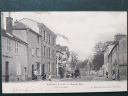 78  ,verneuil ,la Grande Rue En 1904 - Verneuil Sur Seine