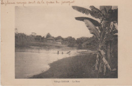 SENEGAL . Village DAKAR . La Mare - Sénégal