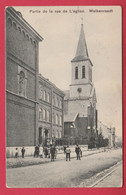 Welkenraedt - Partie De La Rue De L'eglise ... Groupe De Personnes -1910 ( Voir Verso ) - Welkenraedt