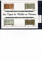 WALLIS FUTUNA Bloc N° 10 2001 TAPAS - Blocks & Sheetlets