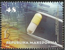 MK 2018-830 PHARMACY - STREPTOMICIN, NORD MACEDONIA, 1 X 1v, MNH - Pharmacy