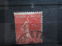 VEND BEAU TIMBRE DE FRANCE N° 199 , PIQUAGE DECALE !!! (d) - Used Stamps