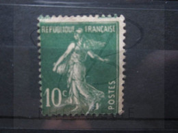 VEND BEAU TIMBRE DE FRANCE N° 159 , PIQUAGE DECALE !!! - Usados