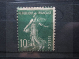 VEND BEAU TIMBRE DE FRANCE N° 159 , PIQUAGE DECALE !!! - Used Stamps