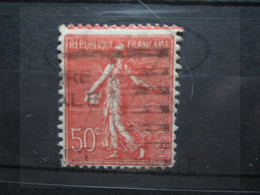 VEND BEAU TIMBRE DE FRANCE N° 199 + LIGNE ROUGE !!! (f) - Usados