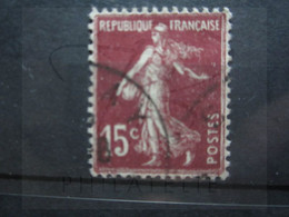 VEND BEAU TIMBRE DE FRANCE N° 189 , IMPRESSION DOUBLE !!! - Gebraucht