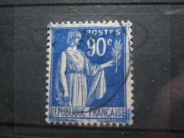 VEND BEAU TIMBRE DE FRANCE N° 368 + MACULAGE !!! - Used Stamps