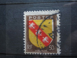 VEND BEAU TIMBRE DE FRANCE N° 757 , MARRON DECALE !!! (b) - Used Stamps