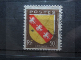 VEND BEAU TIMBRE DE FRANCE N° 757 , MARRON DECALE !!! (c) - Gebruikt