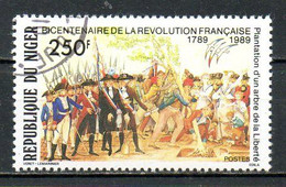 NIGER. N°774 Oblitéré De 1989. Révolution Française. - Franz. Revolution
