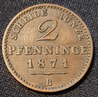 Prussia 2 Pfenninge 1871 (B) - Altri & Non Classificati