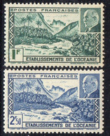 OCEANIE ( POSTE ) : Y&T N°  138/139  TIMBRES  NEUFS  SANS  TRACE  DE  CHARNIERE . A  SAISIR . - Unused Stamps