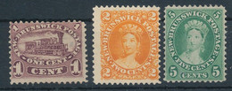 1860. New Brunswick - Unused Stamps