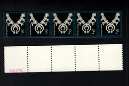 1356790604 2011 SCOTT  3758B (**) POSTFRIS MINT NEVER HINGED EINWANDFREI - NAVAJO NECKLACE STRIP OF 5 - BACKSIDE 02770 - Ongebruikt