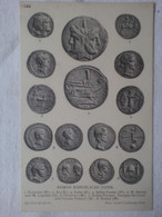 Pièces Anciennes - Roman Republican Coins - British Museum Denarius As Sulla Julius Caesar M.Antony & M.Lepidus Octavian - Monnaies (représentations)