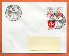 LES 24 HEURES DU MANS   1959 Lettre Entière N° CD 808 - Commemorative Postmarks