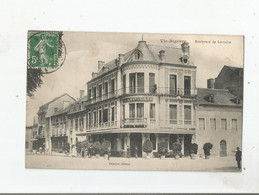 VIC BIGORRE (HAUTES PYRENEES) BOULEVARD DE LORRAINE (GRAND CAFE) 1912 - Vic Sur Bigorre